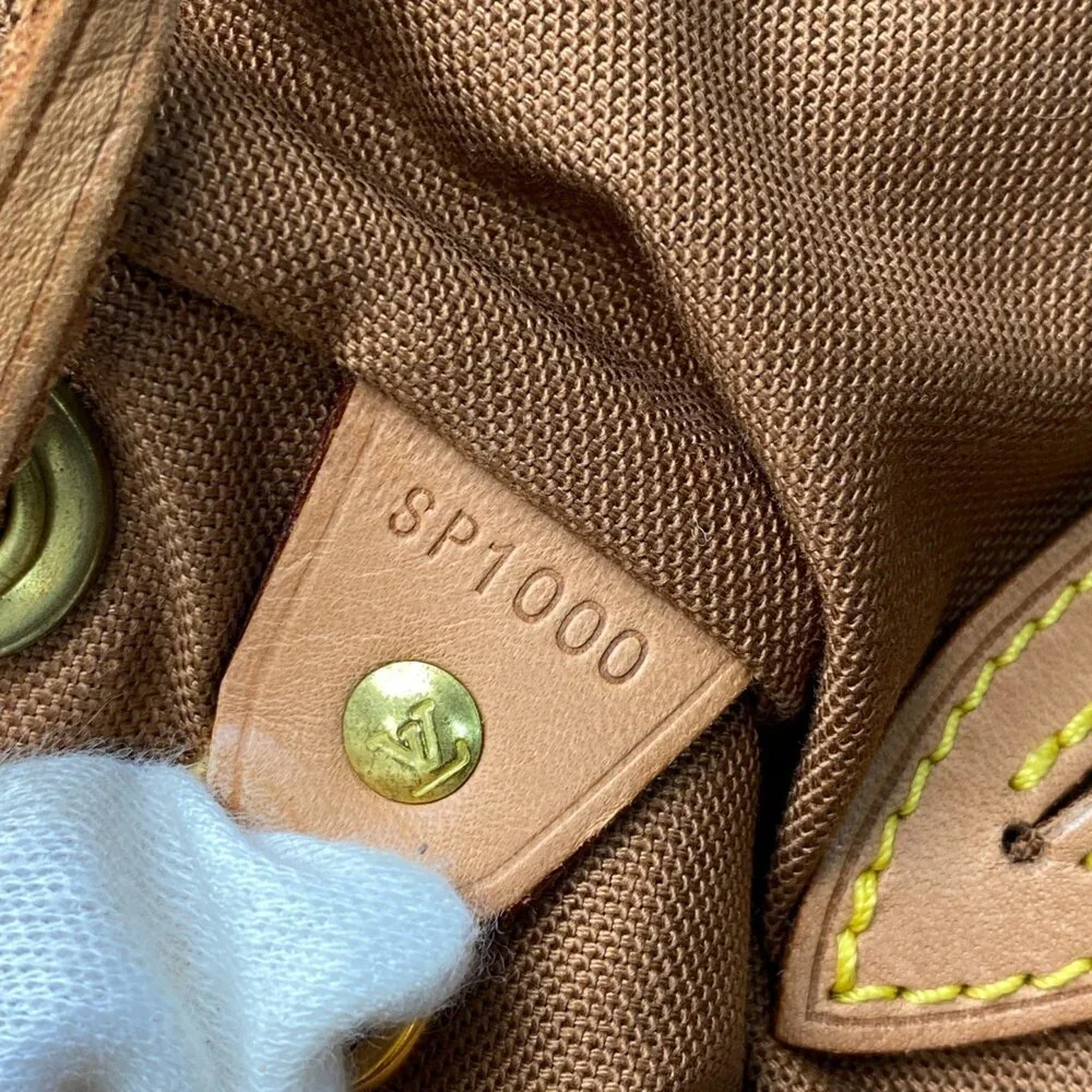 LOUIS VUITTON Authentic Brown Monogram Backpack - Picture 12 of 16